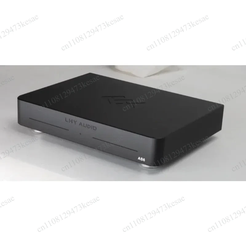 forLHY AS6 HiFi Audio Network Switch 5 Port Gigabit Ethernet SFP Optical Isolated LT3042 Linear Power OCXO 10MHz Clock BNC Input