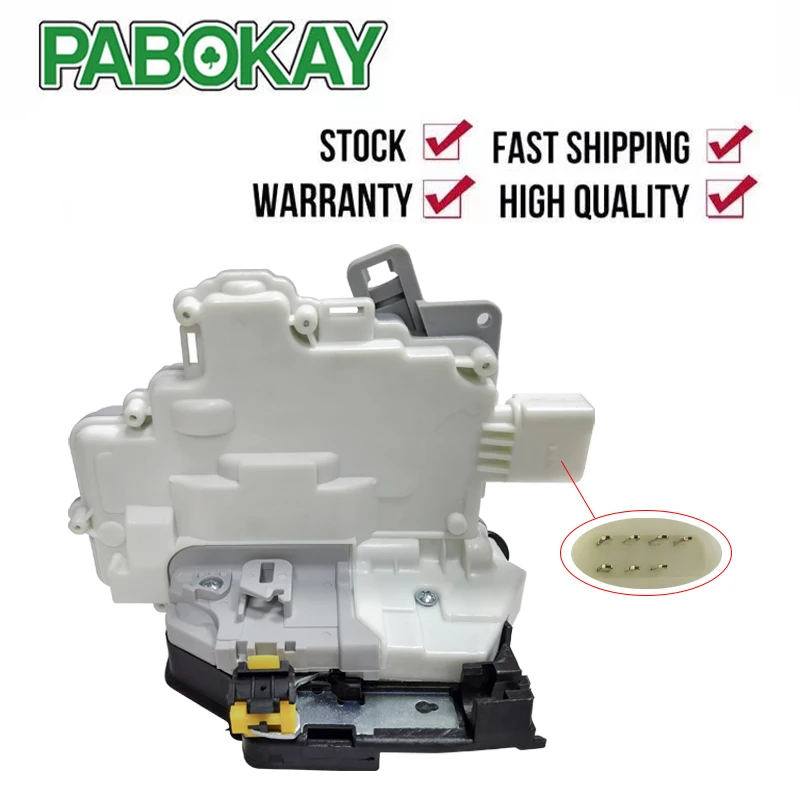 

Для SEAT VW Altea Xl Leon Toledo III Eos 1P0839016 механизм привода замка задней правой двери 7-контактный