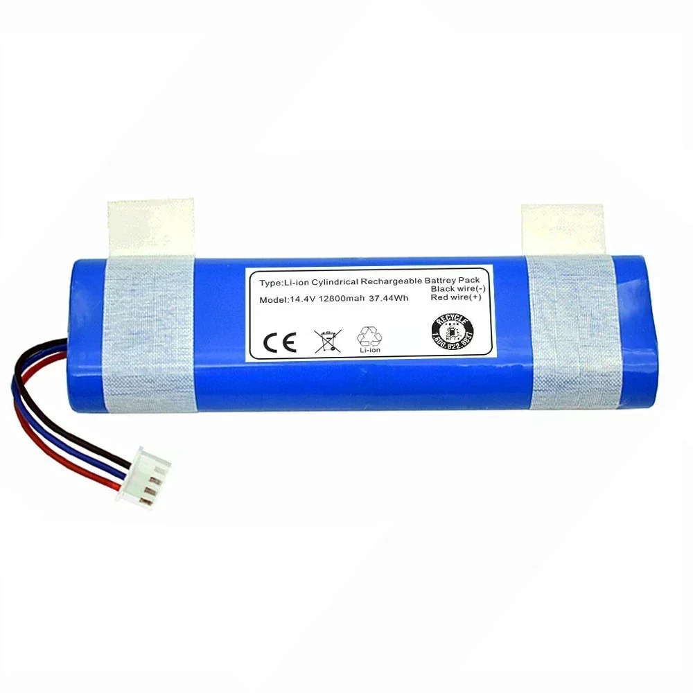New 14.4V 12800mAh Robot Vacuum Cleaner Battery Pack for Ecovacs Deebot Ozmo 900, 901, 905, 930, 937