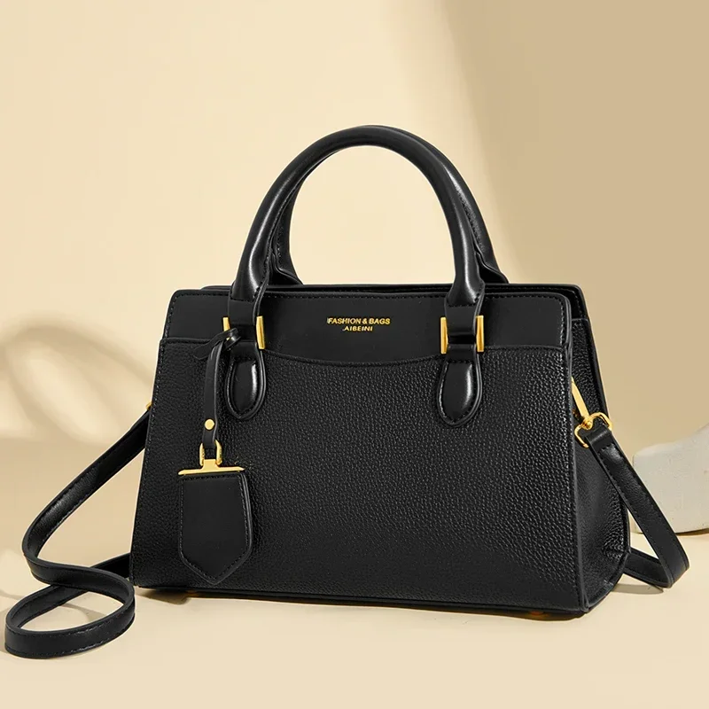 Fashion Brand  Tote Bag Shoulder Crossbody Bags for Women 2024 New Luxury Leather Handbags Female Designer Messenger Bag Purse