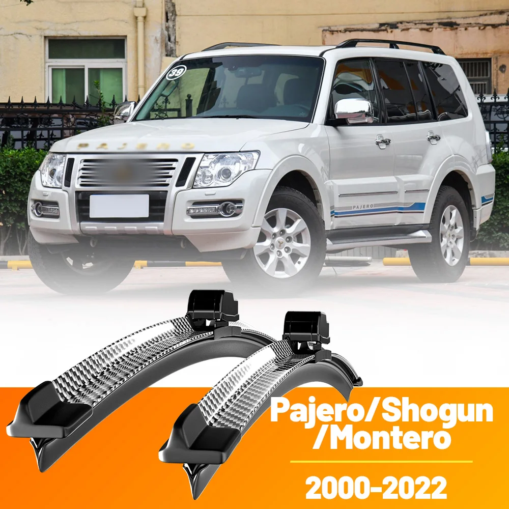 

2 шт. передние щетки стеклоочистителя из углеродного волокна для Mitsubishi Pajero Shogun Montero 2000-2022, 2008, 2015, 2016