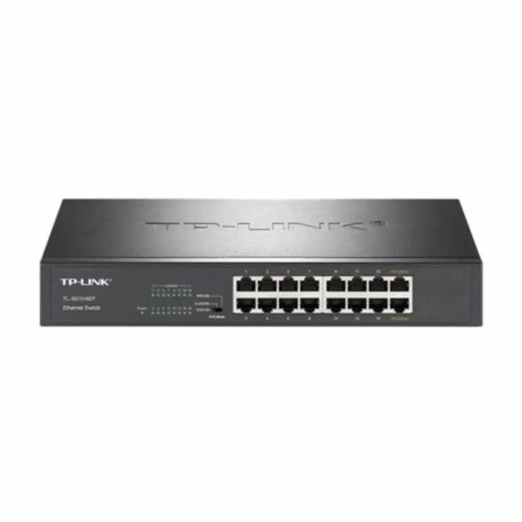 TP-Link 16 Port Gigabit Switch 1000Mbps Desktop Switcher Hub Network Convergence Isolation Vlan 1G RJ45 Ethernet IP Camera