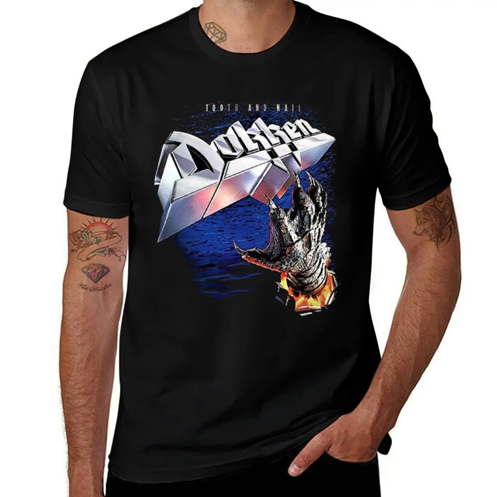 

Dokken band T-Shirt anime tshirt funny gifts heavyweights graphic shirts mens graphic t-shirts funny