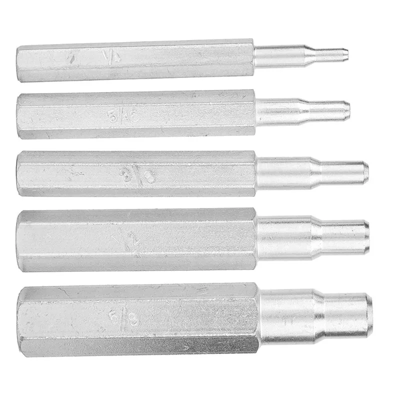 FOR 5-Piece Set of Expansion Tube Expansion Punch CT-193 Refrigeration Copper Tube Expander Tube Expander