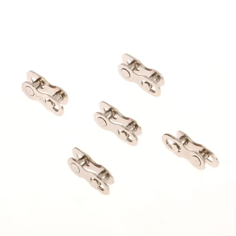 5 pares 6-8/9/10/11/12 velocidades conector de cadena de bicicleta bloqueo enlace rápido hebilla de bicicleta de carretera hebilla conjunta piezas de ciclismo maestro