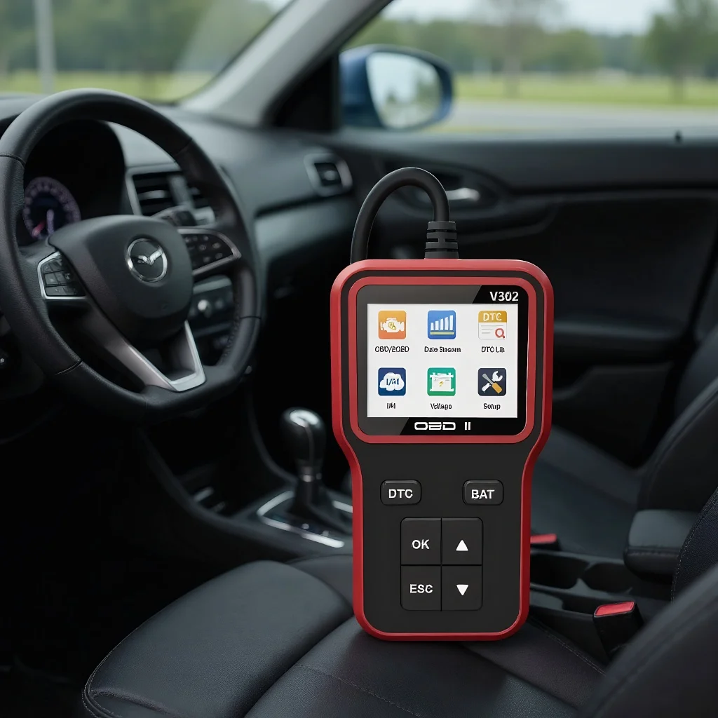 

Диагностический сканер OBD2 с USB-питанием, считыватель кодов неисправностей двигателя автомобиля, диагностический инструмент для всех OBD II