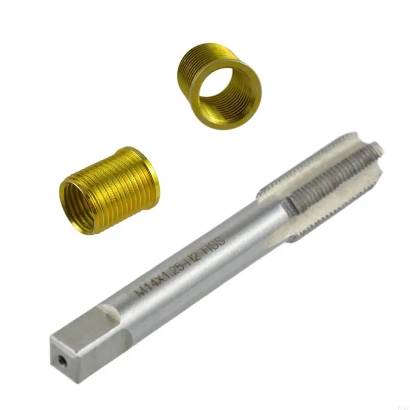 HX6C شرارة المقابس طقم تصليح الموضوع M12x1.25 إدراج الحنفية خيط الفولاذ المقاوم للصدأ أداة إصلاح لملحقات محرك السيارات