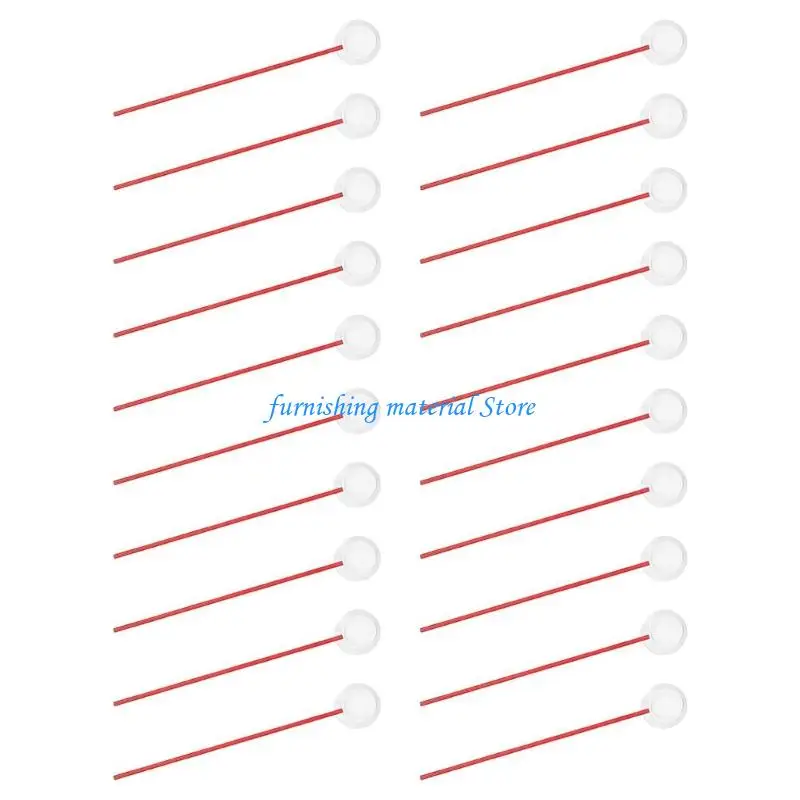 Y5GD 20Pcs Sprays Nozzles with Extension Tubes Sprays Paint Tips Replacement Part