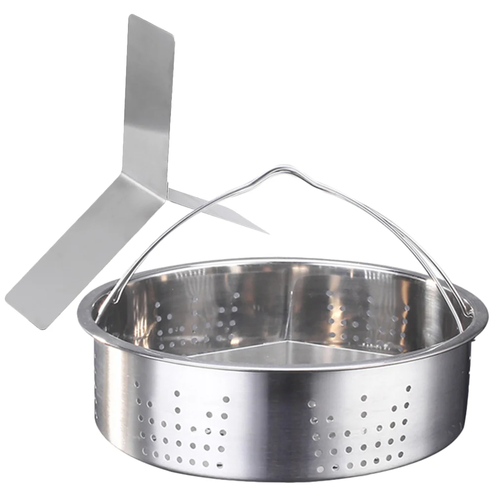 

Stainless Steel Steamer Pot to Make Rice Steaming for Cooking Veggie Basket Food Dumpling