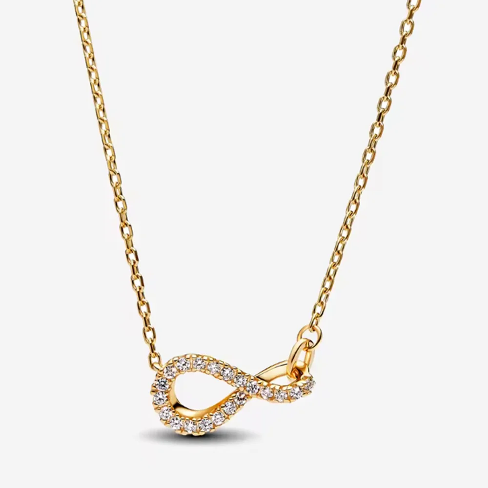 2026 Neue 925 Silber Schleifen-Liebes-Schlüsselanhänger-Halskette für Damen – DIY-Modeschmuck-Geschenk für Hochzeiten und Partys
