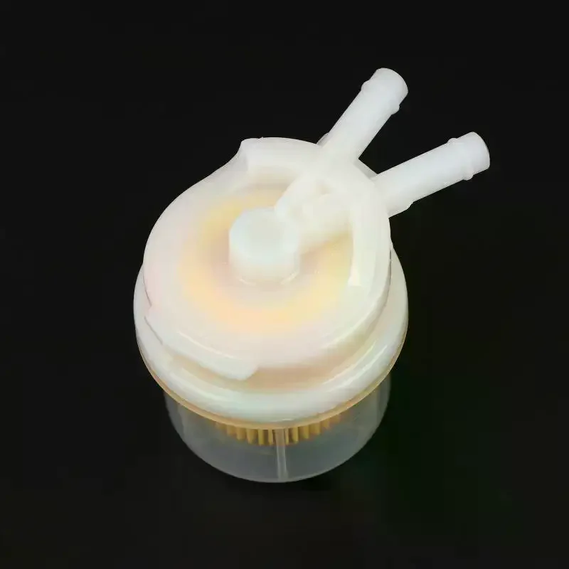 Universal Compatibility Inline Fuel Filter BPA-Free Plastic Housing for Car Motorcycle Repair & Maintenance