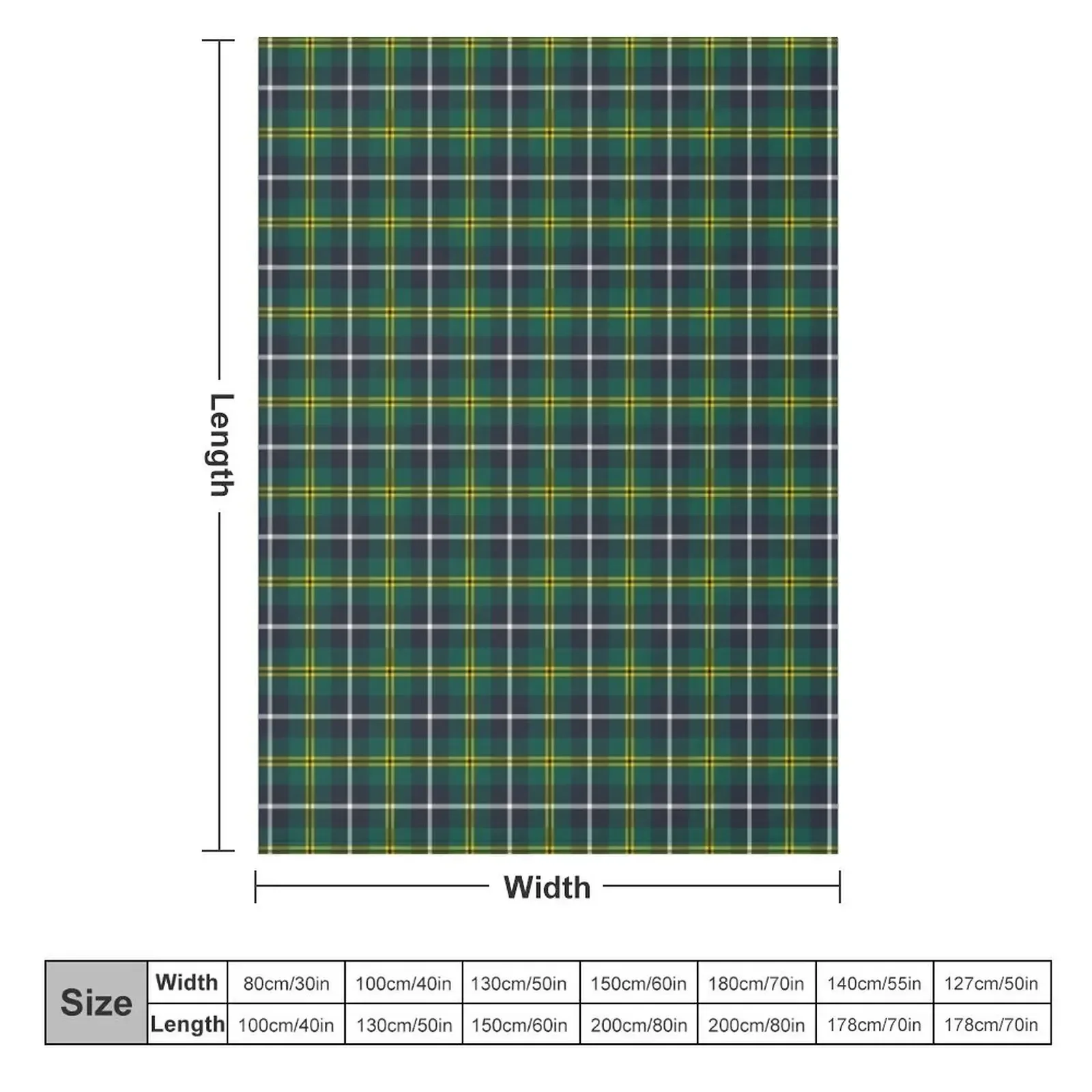 Clan Turnbull Hunting Tartan Throw Blanket manga halloween Flannel Fabric Blankets