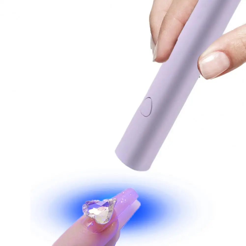 Nail Extension Gel Dryer Professional Portable Gel Uv Nail Dryer Fast Curing Led Lamp with Soft Folding Stand for Quick for Gel