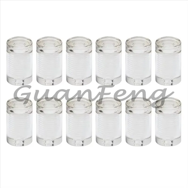 Acrylic Sign Standoff Mounting Hardware, 12 Pack Clear Standoff Screws 3/4