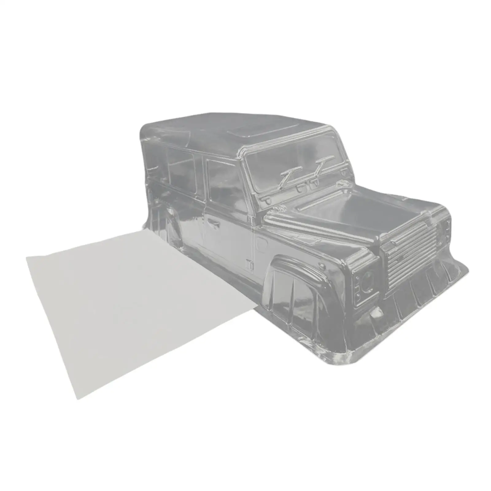 RC Clear Body RC Model Toy Accs Clear DIY 1:10 Scale RC Car Body Shell for RC4WD /10 Vehicles Model Car Truck Upgrade Parts