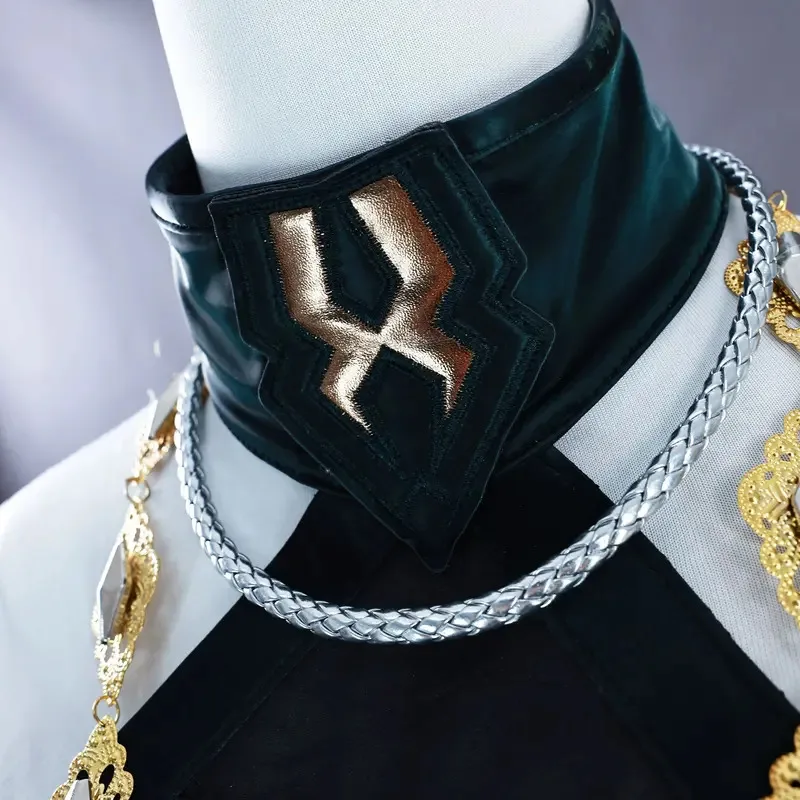 CyXilonen Cosplay Game Genshin Impact زي موحد ذيل Xilonen شعر مستعار مجموعة إكسسوارات حفلة الهالوين للعب الزي للمرأة