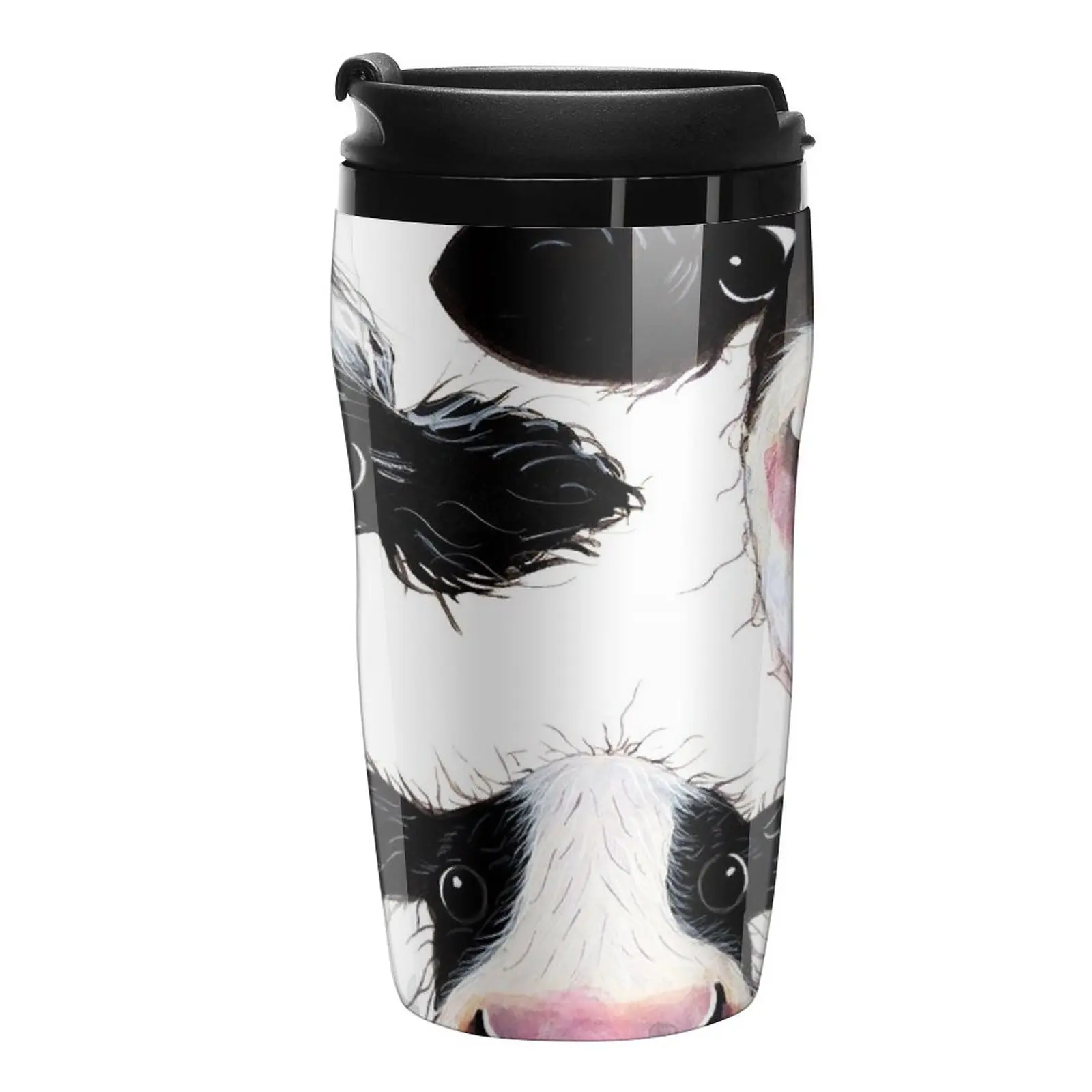 

New CoW PRiNT, ANiMaL PRiNT ' THe NoSeY FaMiLY ' BY SHiRLeY MacARTHuR Travel Coffee Mug Coffe Cup Thermo For Coffee