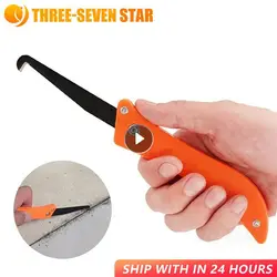 1pc Professional Tile Gap Repair Tool Cleaning And Removal Grout Hand Tools Notcher Collator Tile Gap Repair Tool Hook Knife