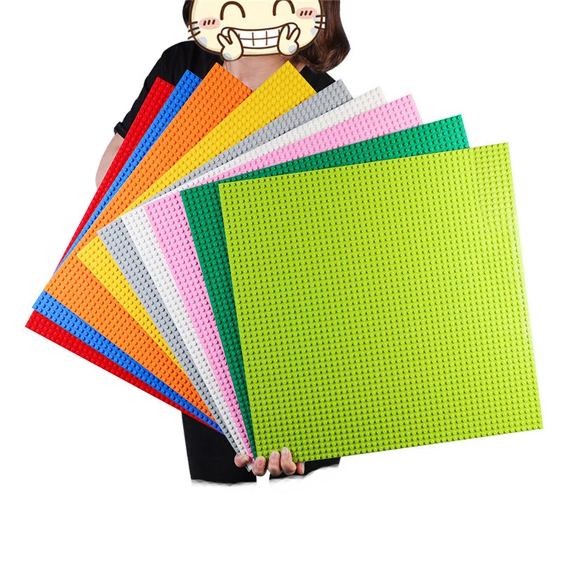 50*50 Dots High Quality BasePlate Fit Classic Building Blocks DIY Base Plate 40*40cm Bricks Toys Thanksgiving Day/Christmas Gift