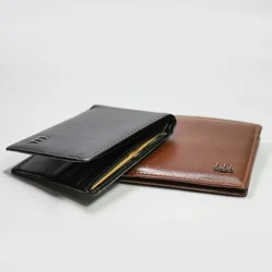 Vintage Men Pu Leather Small Wallet New Pattern Simple Solid Color Practical Lightweight Card Bag Male Card Holder Purse