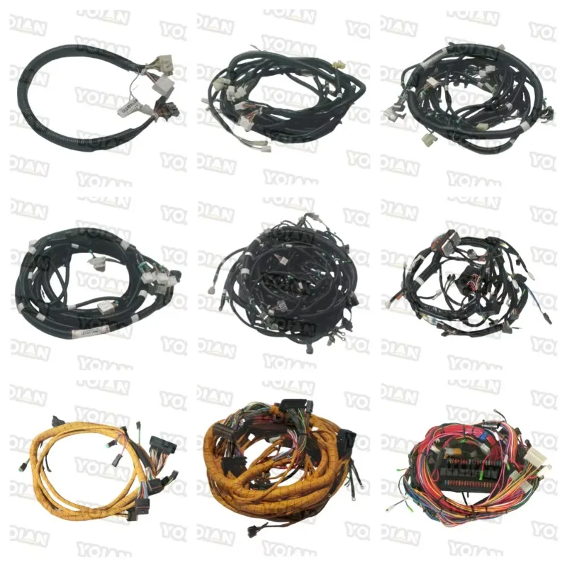 อะไหล่รถขุด เครื่องจักรก่อสร้าง 529-8748 5298748 ชุดสายไฟเครื่องยนต์สำหรับรถขุดแคตเตอร์พิลลาร์ 320GC C4.4