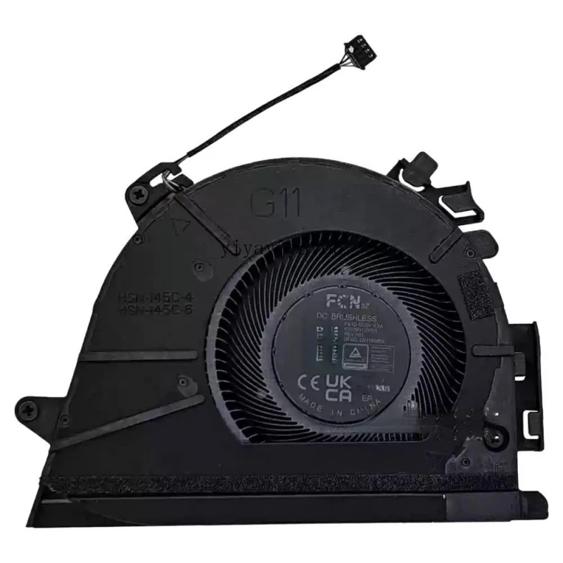 Laptop CPU Cooling Fan For HP EliteBook 840 845 860 G9 1040 G9 HSN-145C HSN-145C-4 6 PC Cooler Radiator New FS1D 6033B0129701