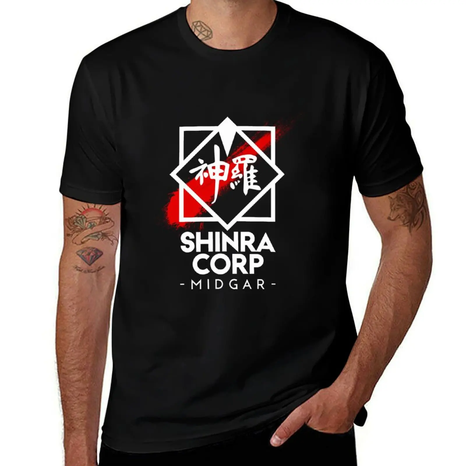 Shinra Corp Midgar T-Shirt g man t shirts for men T-Shirt
