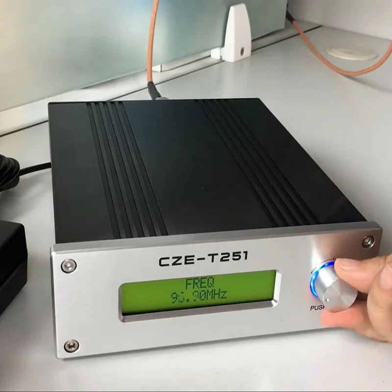 CZE 라디오 방송 교회/회의/파티 FM 송신기 라디오 방송 25W