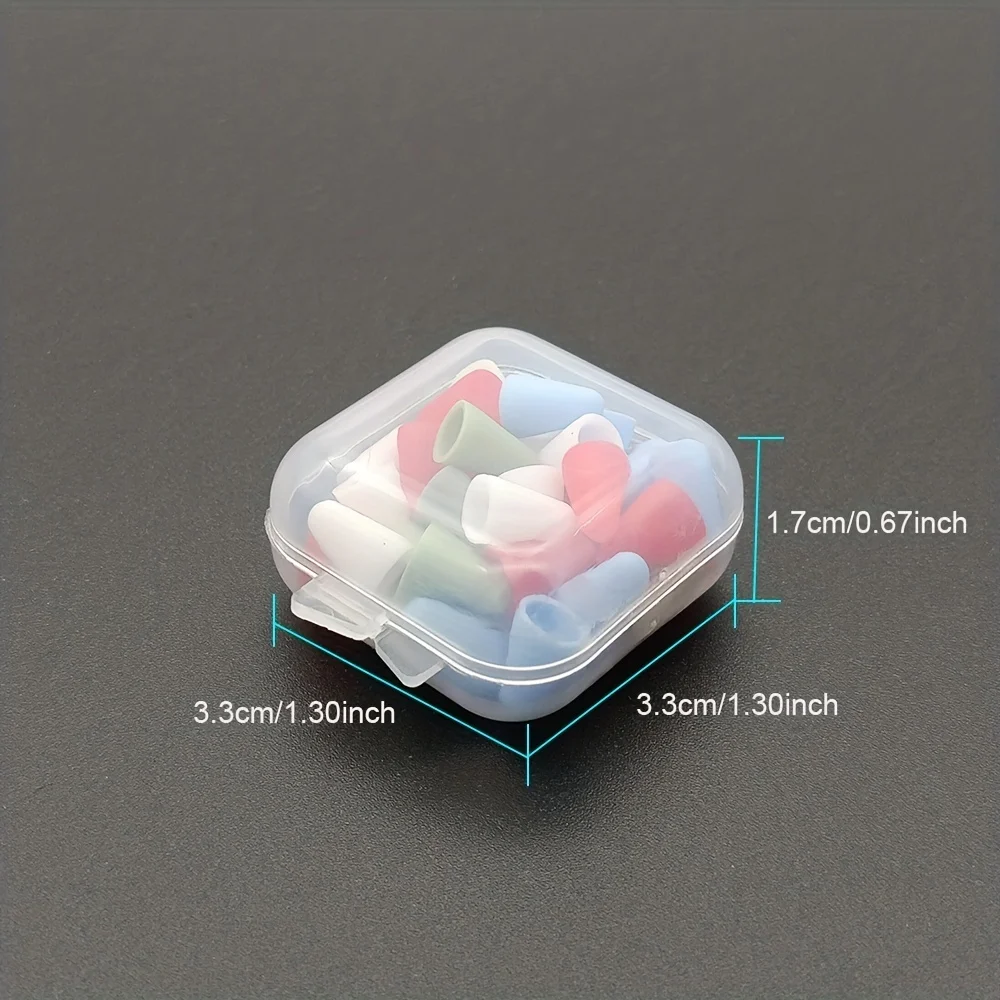 50pcs Silicone Nib Case for IPencil 2nd/1st Gen Tips - Protective Stylus Accessories