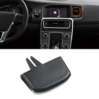 Car Dashboard Middle Short A/C Vent Outlet Tab Clip Repair Kit for Volvo V60 S60 2011-2019 Air Vent Adjustment BuckleJADD