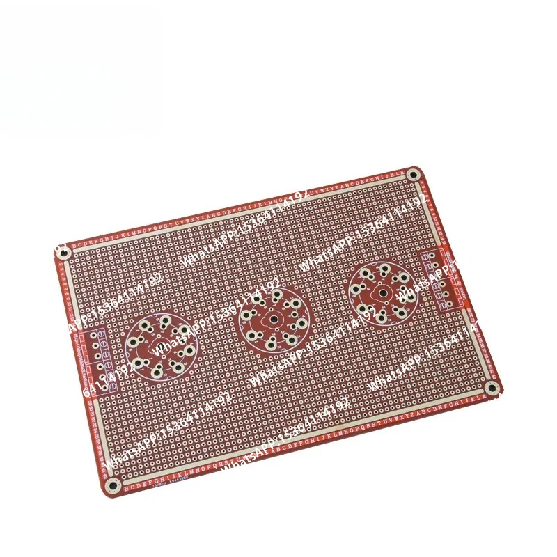 Universal Prototype PCB For 8 Pin/9 Pin Tube Amplifier Preamp Headphone Valve Double-sided PCB Board