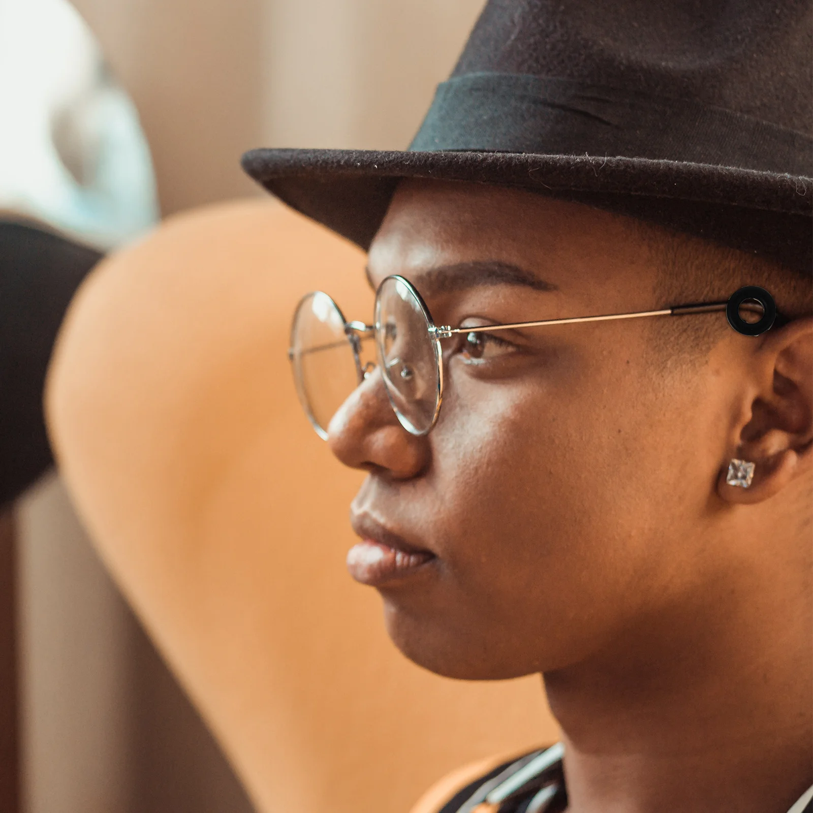 

30Pcs Non-Slip Round Retainers Eyeglass End Tips Glasses Leg Covers Assorted Color for Daily Wear Silicone Eyeglass Frame Grips