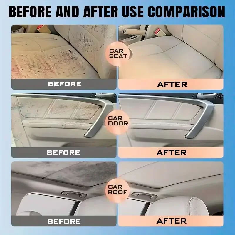 Professional Car Interior Spray , Gentle And Neutral Care Seat And Ceiling Covering, Four Seasons General Interior Renovation image 6
