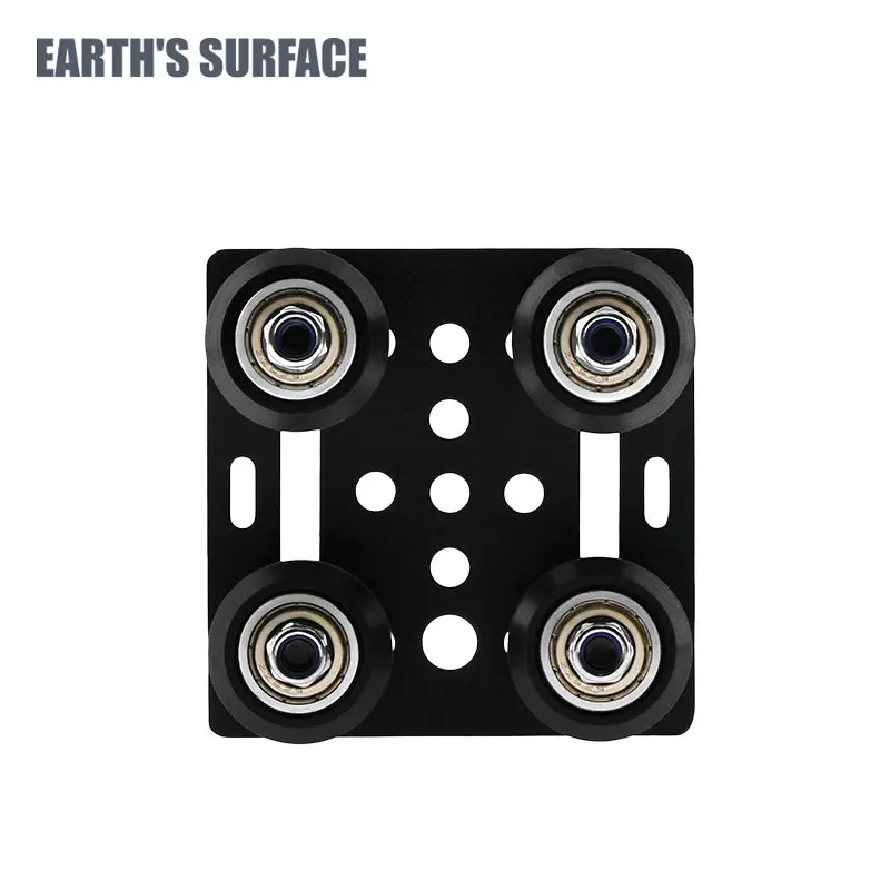 ES-3D Printer Parts Openbuilds V Gantry Plate Set Special Slide Plate Pulley For 3D Printer 2020 /2040 V-Slot Aluminum Profiles