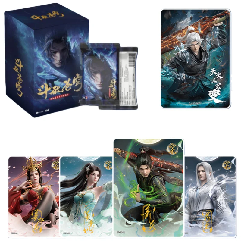 Official Genuine Medusa Anime Collectible Card - Douluo Cangqiong Xiao Yan Series First round Commemorative Bian Edition