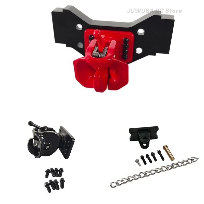 Enganche de remolque Universal para camión de juguete a control remoto, Kit de gancho de remolque trasero para Tamiya 1/14, piezas de accesorios para camión volquete de Tractor de control remoto