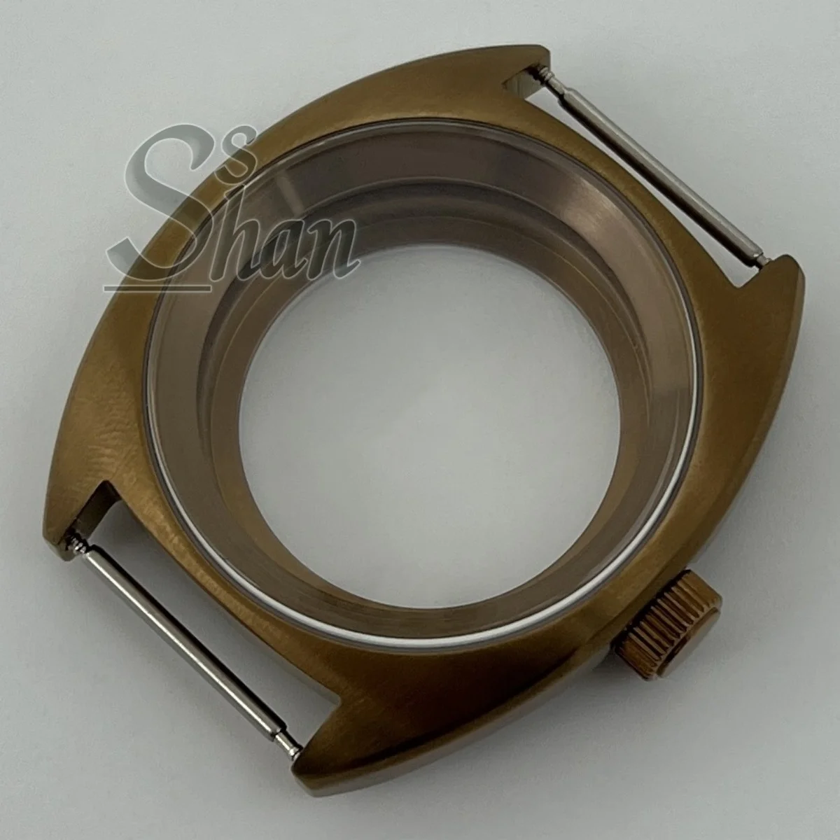 

39mm 36mm unique coffee-colored case double domed coated glass NH34 NH35 NH36 NH38 ETA2824 PT5000 movement large and small crown
