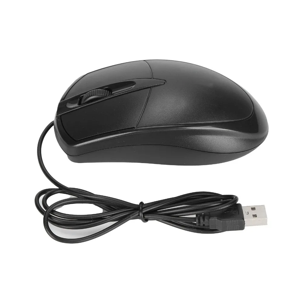 

Lightweight Plug and Play USB Wired Mouse Silent Responsive Computer Mouse Office Mouse PC Laptop