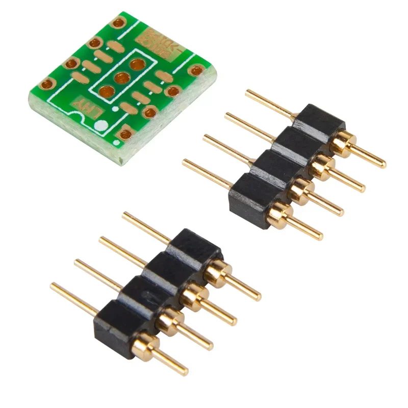 5set/20sets Hi-End SMD SOIC8 to DIP8 Conversion Board Adapter Gold-plated Pin For Op Amp ICs - Image 2