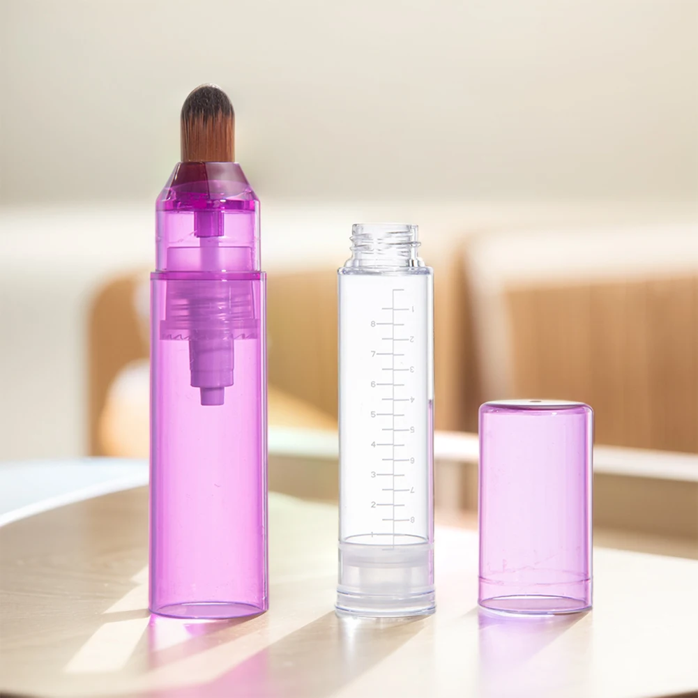 قضيب فروة الرأس مشط سائل ، مدلك توجيه سائل محمول ، فرشاة قضيب زجاجة لنمو الشعر ، تطبيق زيت المصل #5