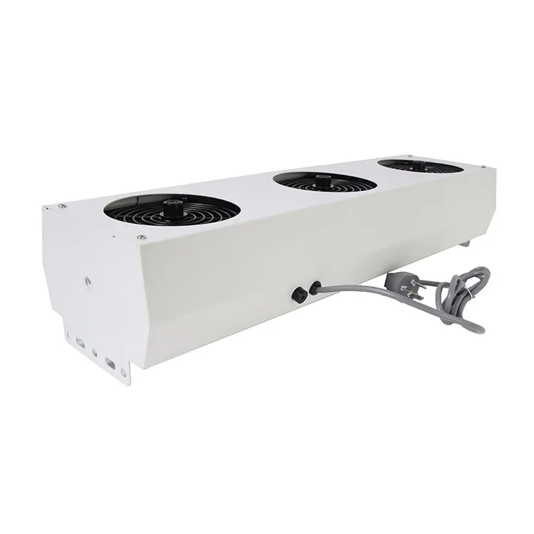 Suspended three-head AC ion fan Electronic watch Precision instrument Static removal fan