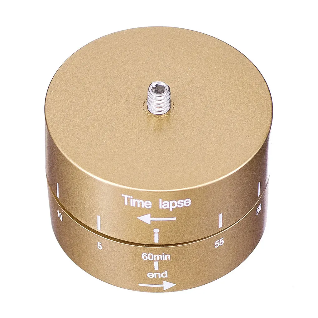 360 graus 60min lapso temporizador automático tripé cabeça câmera esportiva fotografia atraso inclinação adaptador kit