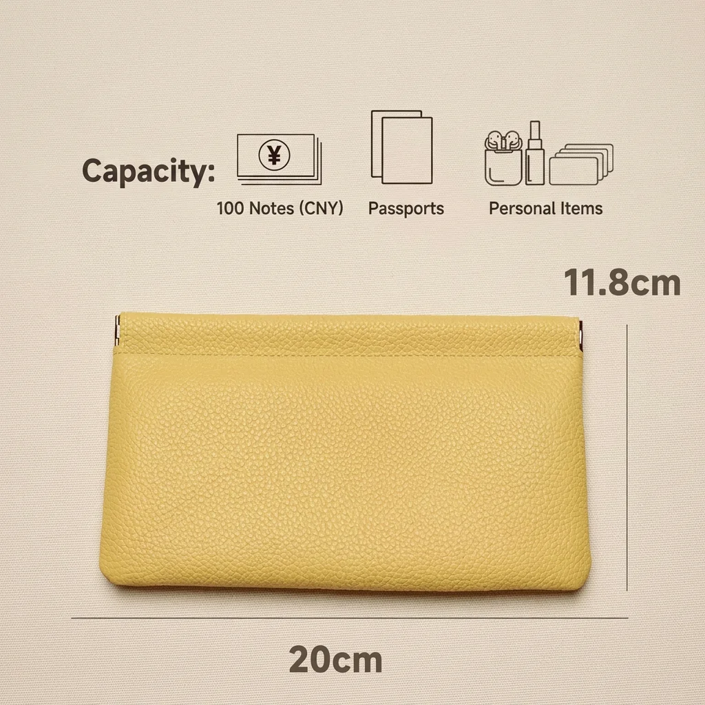 Daily Use Clutch Soft Soft Pu Leather Wallet Long Cash Purse Comfortable Spring Wallet For Short Trips Simple Casual Clutch