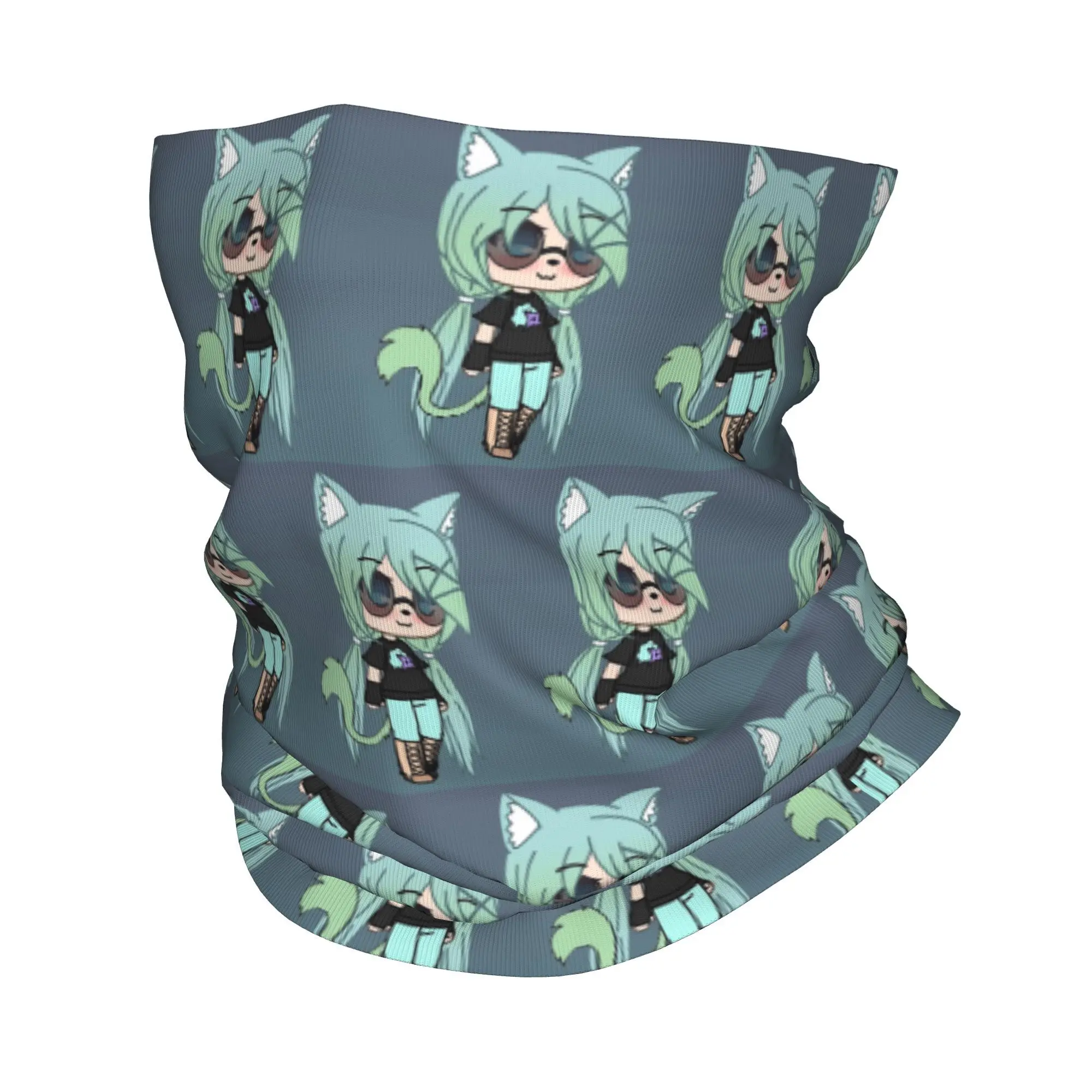 

Gacha Life Series-Chloe The Tomboy бандана, гетры с принтом, шарф, многофункциональная Балаклава, походная, рыбалка, зимняя для взрослых