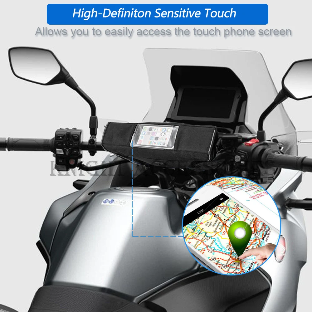 For BMW G310R G310 R G 310 R F650GS F750GS F800GS F850GS handlebar bag travel navigation waterproof moto Motorcycle accesssories
