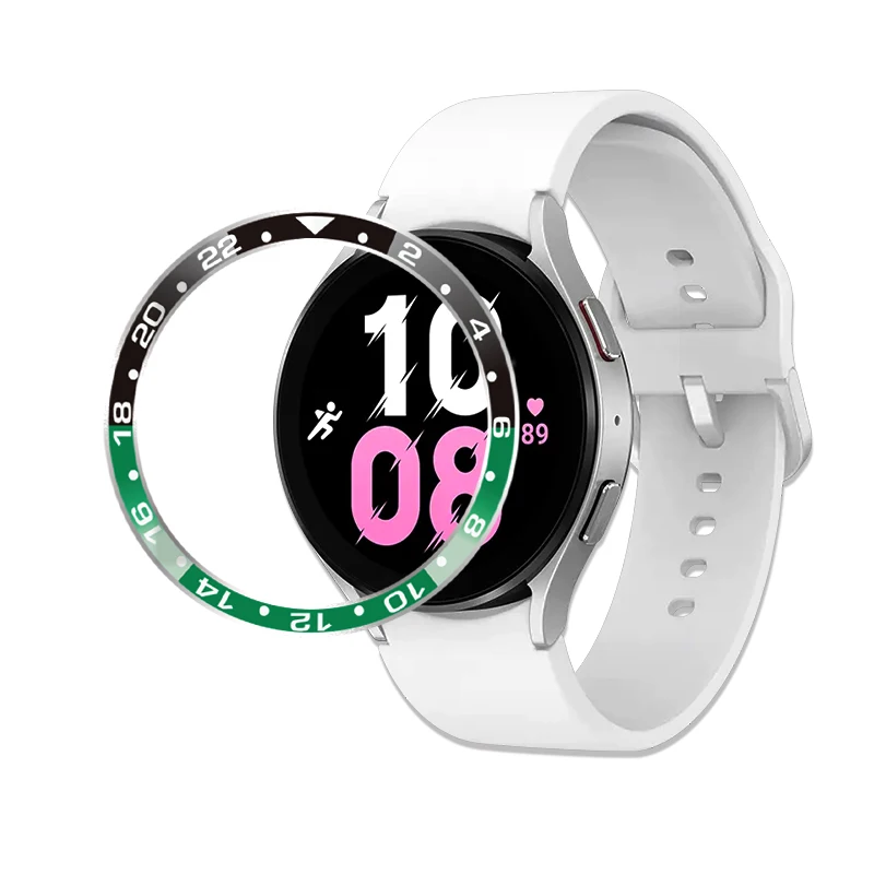 New Bezel Ring Cover For Samsung Galaxy Watch 5 / 4 40 42 44 46mm Anti Scratch Metal Ring Smart Watch Accessory