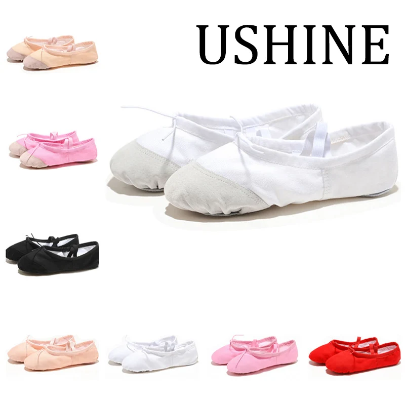 Professional White Canvas Teacher Ballet Zapatos BD Ballet Shoes Dance For Girls Ballet Shoes Dance Ballet Shoes Children Women