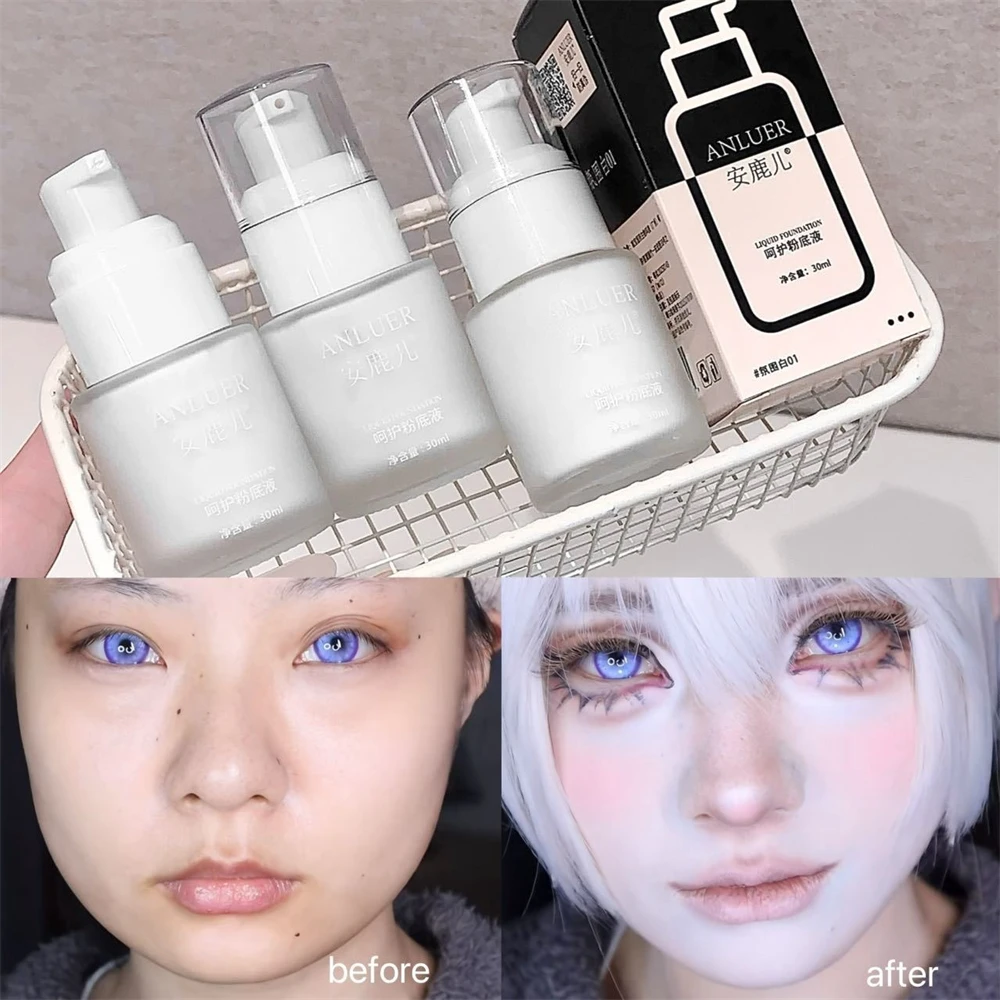 Weiße flüssige Foundation mit  – Correction Fluid White Bewertung und Preis