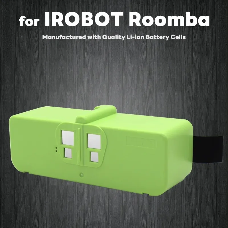 

Battery Compatible IRobot Roomba Battery 14.4V 5600mAh Rechargeable Long Runtime For Series 500-800 Fits 595/650/780/880 Models