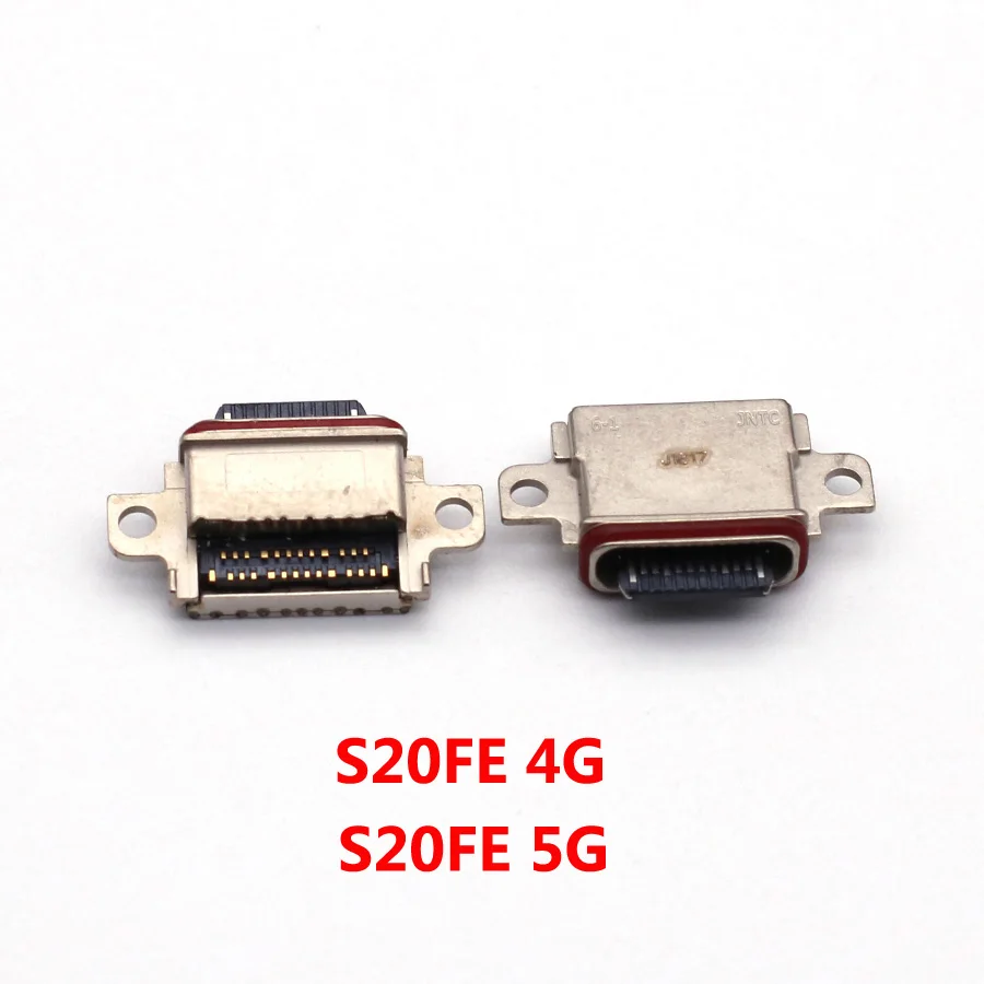 10 قطعة لسامسونج S21 S22 S10 S20 زائد S23 الترا S20FE نوت 20 نوت 10 S9 S8 USB شحن ميناء موصل مقبس شاحن حوض التوصيل